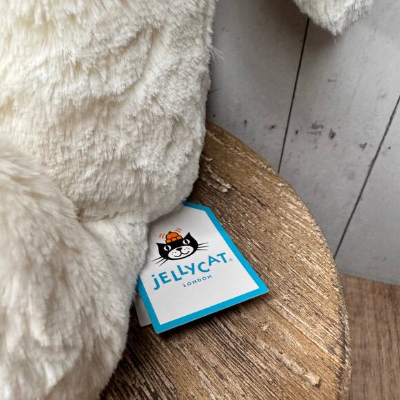 Jellycat Blossom Cream Bunny Rose Jellycat Bashful Bunny Valentines Day NEW - Picture 9 of 13